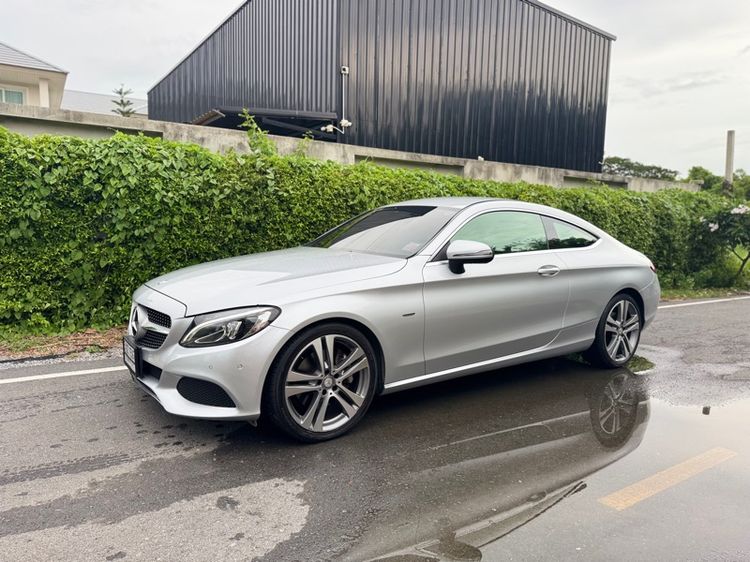 Mercedes-Benz C-Class 2017 C250 2.0 Coupe Edition 1 เบนซิน เกียร์อัตโนมัติ เทา รูปที่ 4