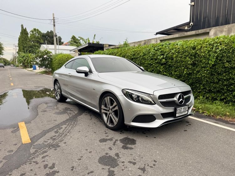 Mercedes-Benz C-Class 2017 C250 2.0 Coupe Edition 1 เบนซิน เกียร์อัตโนมัติ เทา รูปที่ 2