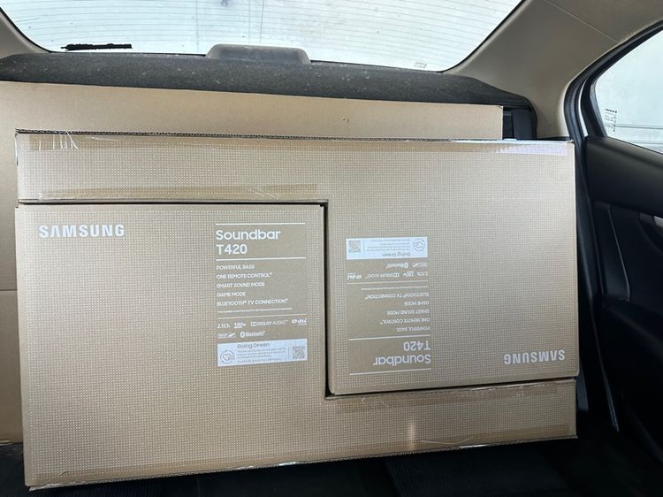 ซาวด์บาร์ ลำโพงแยกชิ้น และซับวูฟเฟอร์ มือ1 Soundbar Samsung 2.1ch ของใหม่ปี2026