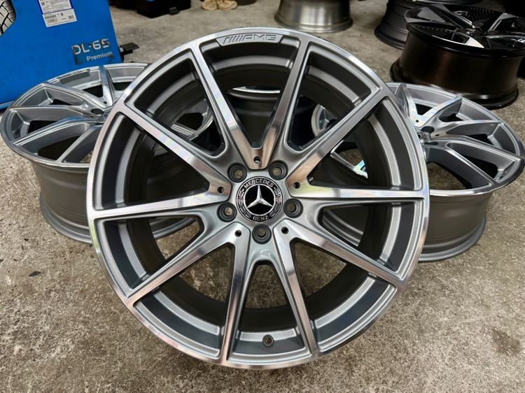 19" ล้อแม็ก BENZ AMG แท้ขอบ 19” E CLASS หน้า 8” ET 43 หลัง 9” ET 49