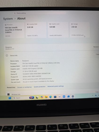 Huawei MateBook D14 รูปที่ 3