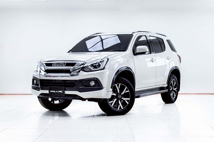 Isuzu MU-X 2019 3.0 The Onyx Utility-car ดีเซล ไม่ติดแก๊ส เกียร์อัตโนมัติ ขาว