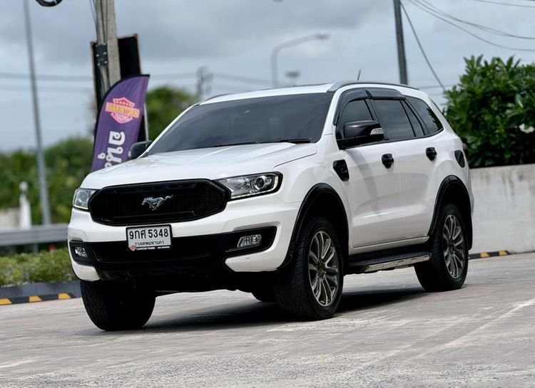 Ford Everest 2020 2.0 Turbo Titanium+ Utility-car ดีเซล ไม่ติดแก๊ส เกียร์อัตโนมัติ ขาว รูปที่ 3