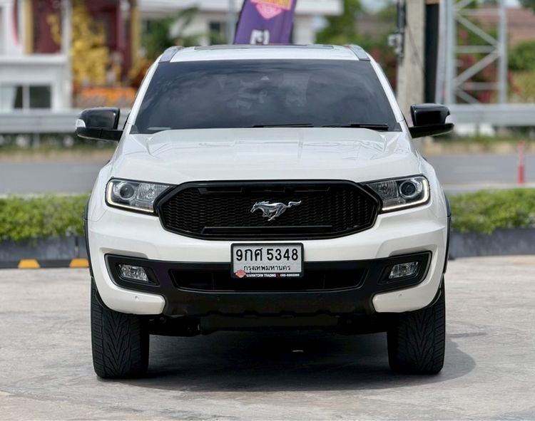 Ford Everest 2020 2.0 Turbo Titanium+ Utility-car ดีเซล ไม่ติดแก๊ส เกียร์อัตโนมัติ ขาว รูปที่ 2
