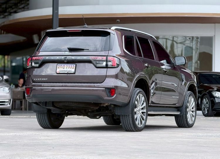 Ford Everest 2024 3.0 V6 Turbo Platinum 4WD Utility-car ดีเซล ไม่ติดแก๊ส เกียร์อัตโนมัติ น้ำตาล รูปที่ 4