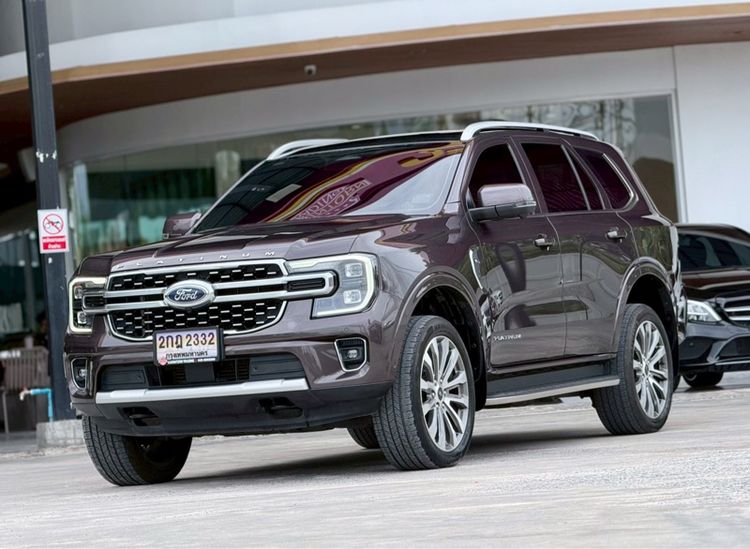 รถ Ford Everest 3.0 V6 Turbo Platinum 4WD สี น้ำตาล