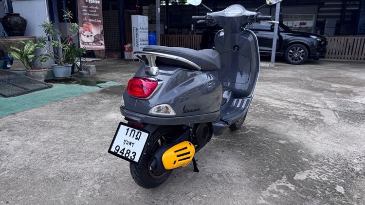 Vespa LX125 ปี2020 สีเทาแรมโบ สภาพสวยพร้อมใช้ รูปที่ 6