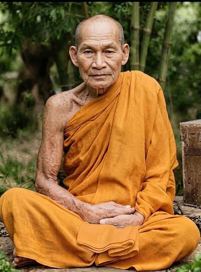 รูปหล่อโบราณ รุ่นแรกปี15 หลวงพ่อเคลือบ วัดหนองกระดี่ จ.อุทัยธานี รูปที่ 7