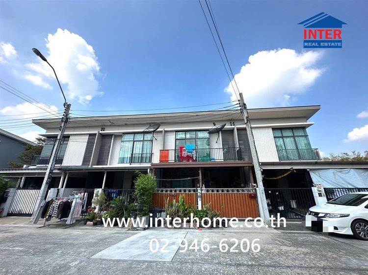ทาวน์เฮ้าส์ 2 ชั้น 18.7 ตร.ว. หมู่บ้านพฤกษาวิลล์64 สายไหม ถนนสายไหม ถนนสุขาภิบาล5 เขตสายไหม กรุงเทพมหานคร