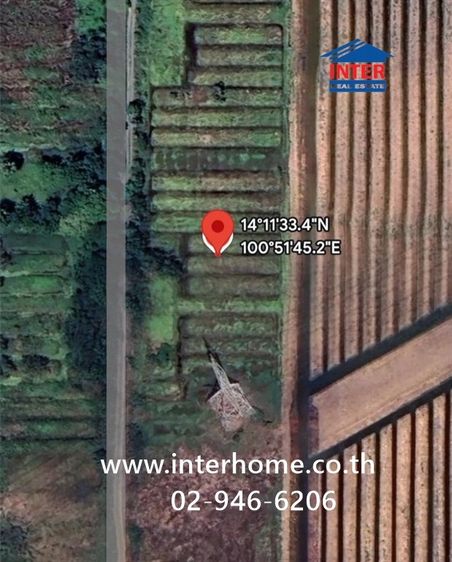 ที่ดินเปล่า 400 ตร.ว. หมู่บ้านสหกรณ์ สยามเคหสถาน โครงการ5 ใกล้โรงเรียนวัดนพรัตนาราม ถนนรังสิต-นครนายก ถนนปท.3025 หนองเสือ ปทุมธานี รูปที่ 3