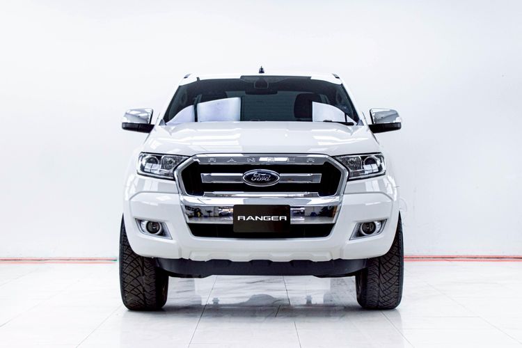 Ford Ranger 2017 2.2 Hi-Rider XLT Pickup ดีเซล ไม่ติดแก๊ส เกียร์ธรรมดา ขาว รูปที่ 4