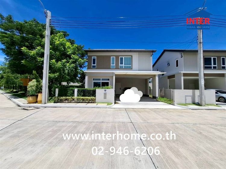 บ้านเดี่ยว 2 ชั้น 59.8 ตร.ว. หมู่บ้านเมเบิลบางนา กม26 ใกล้ CJ MORE ซีเจ มอร์ สาขาถนนบายพาสบางบ่อ ถนนบางนา-ตราด บางเสาธง สมุทรปราการ รูปที่ 2