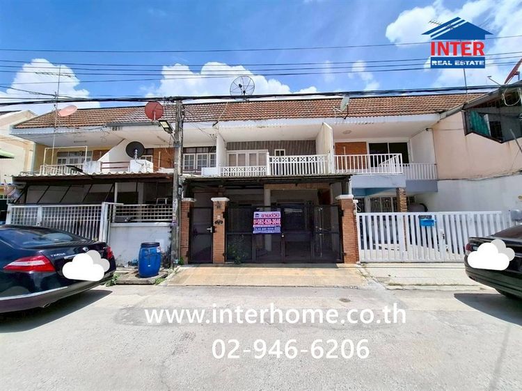 ทาวน์เฮ้าส์ 2 ชั้น 22 ตร.ว. หมู่บ้านสำราญสุข ใกล้ศูนย์รักษาตา ท็อปจักษุ ใกล้บิ๊กซี แจ้งวัฒนะ ซอยแจ้งวัฒนะ-ปากเกร็ด18-1 ปากเกร็ด นนทบุรี