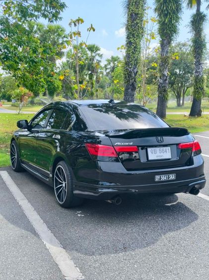 Honda Accord 2008 2.4 EL NAVI Sedan เบนซิน ไม่ติดแก๊ส เกียร์อัตโนมัติ ดำ รูปที่ 2