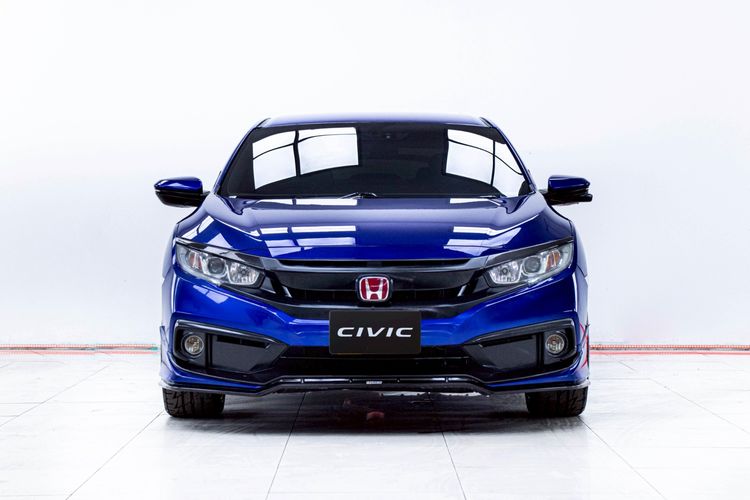 Honda Civic 2021 1.8 EL i-VTEC Sedan เบนซิน ไม่ติดแก๊ส เกียร์อัตโนมัติ น้ำเงิน รูปที่ 4