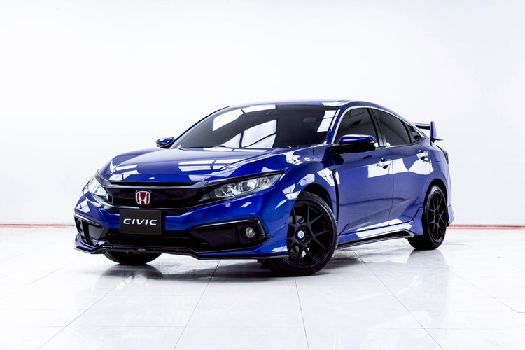 Honda Civic 2021 1.8 EL i-VTEC Sedan เบนซิน ไม่ติดแก๊ส เกียร์อัตโนมัติ น้ำเงิน