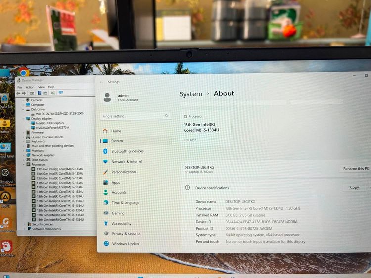 Notebook HP 15-fd0030TX รูปที่ 7
