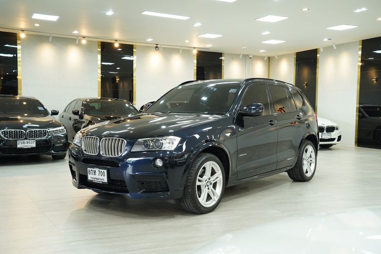 BMW X5 2015 3.0 xDrive30d M Sport 4WD Utility-car เบนซิน เกียร์อัตโนมัติ น้ำเงิน รูปที่ 3
