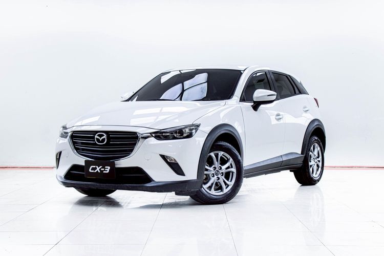 Mazda CX-3 2020 2.0 Base Utility-car เบนซิน ไม่ติดแก๊ส เกียร์อัตโนมัติ ขาว