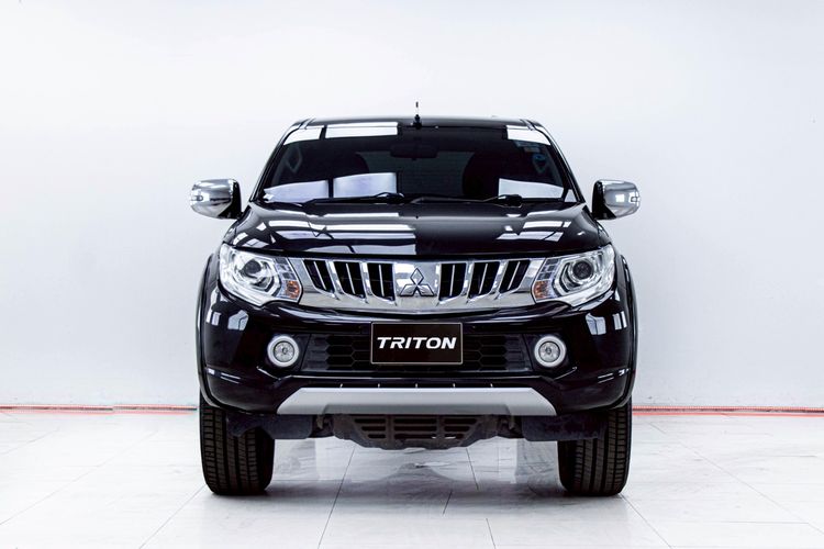 Mitsubishi Triton 2016 2.4 GLS Limited Plus Pickup ดีเซล ไม่ติดแก๊ส เกียร์อัตโนมัติ ดำ รูปที่ 4