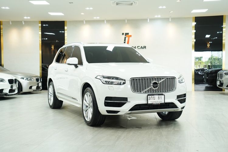 รถ Volvo XC90 2.0 T8 Inscription 4WD สี ขาว