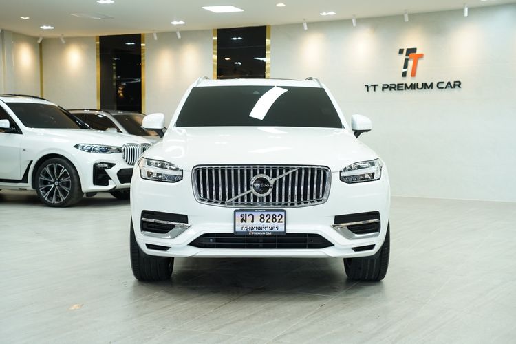 Volvo XC90 2022 2.0 T8 Inscription 4WD Utility-car ปลั๊กอินไฮบริด (PHEV) เกียร์อัตโนมัติ ขาว รูปที่ 2