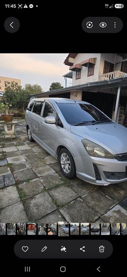Proton Exora 2013 1.6 High Line เบนซิน ไม่ติดแก๊ส เกียร์อัตโนมัติ บรอนซ์เงิน รูปที่ 4