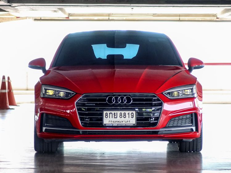 Audi Audi A5  2019 2.0 Sportback 45 TFSI Quattro S Line 4WD Sedan เบนซิน ไม่ติดแก๊ส เกียร์อัตโนมัติ แดง รูปที่ 4