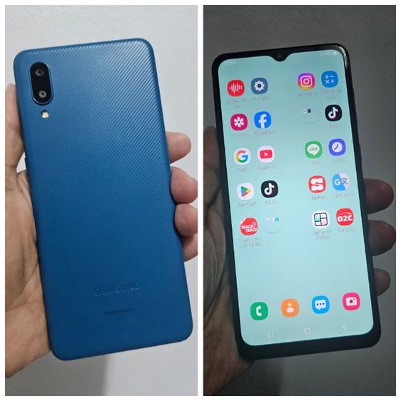 Samsung A02 การใช้งานปกติ