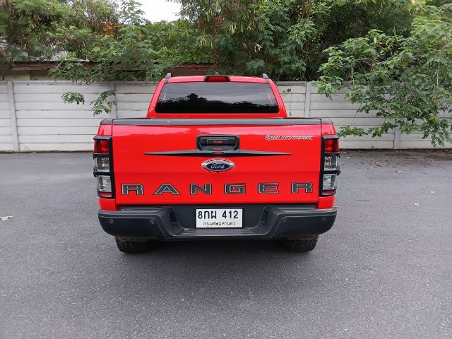 Ford Ranger 2019 2.0 Hi-Rider Limited Pickup ดีเซล ไม่ติดแก๊ส เกียร์ธรรมดา แดง รูปที่ 4