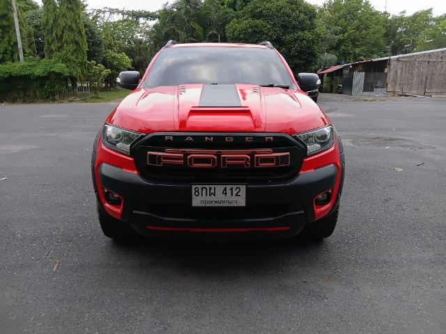 Ford Ranger 2019 2.0 Hi-Rider Limited Pickup ดีเซล ไม่ติดแก๊ส เกียร์ธรรมดา แดง รูปที่ 2