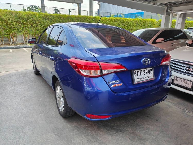 Toyota Yaris ATIV 2017 1.2 E Sedan เบนซิน ไม่ติดแก๊ส เกียร์อัตโนมัติ น้ำเงิน รูปที่ 4