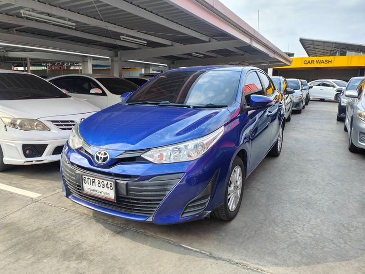 Toyota Yaris ATIV 2017 1.2 E Sedan เบนซิน ไม่ติดแก๊ส เกียร์อัตโนมัติ น้ำเงิน รูปที่ 2