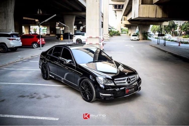 Mercedes-Benz C-Class 2013 C250 CGI Sedan เบนซิน ไม่ติดแก๊ส เกียร์อัตโนมัติ ดำ