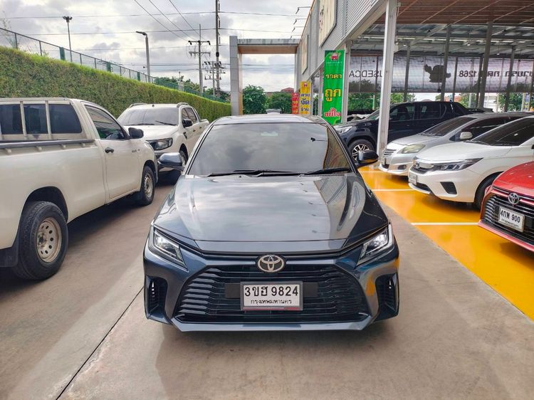 Toyota Yaris ATIV 2022 1.2 Smart Sedan เบนซิน ไม่ติดแก๊ส เกียร์อัตโนมัติ เทา รูปที่ 3