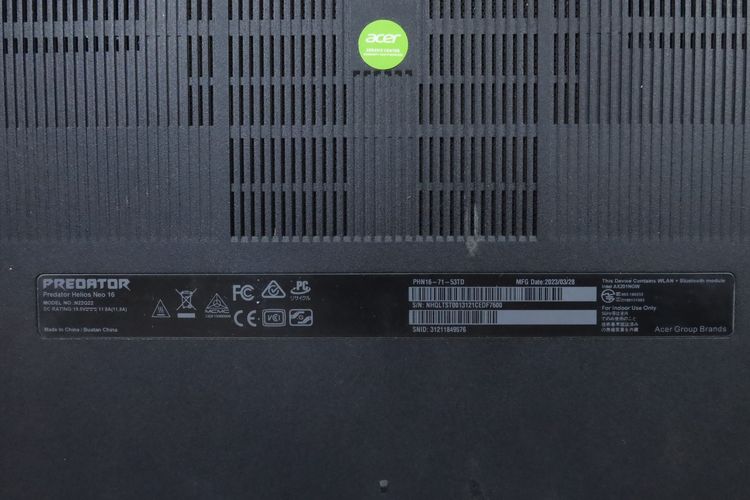 ACER PREDATOR HELIOS NEO 16 Core i5-13500HX RTX4050 RAM32.1TB รูปที่ 13