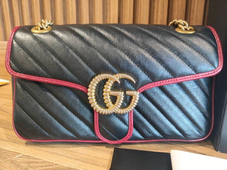 กระเป๋า Gucci marmont 26 แท้ limited สภาพสวย รูปที่ 2