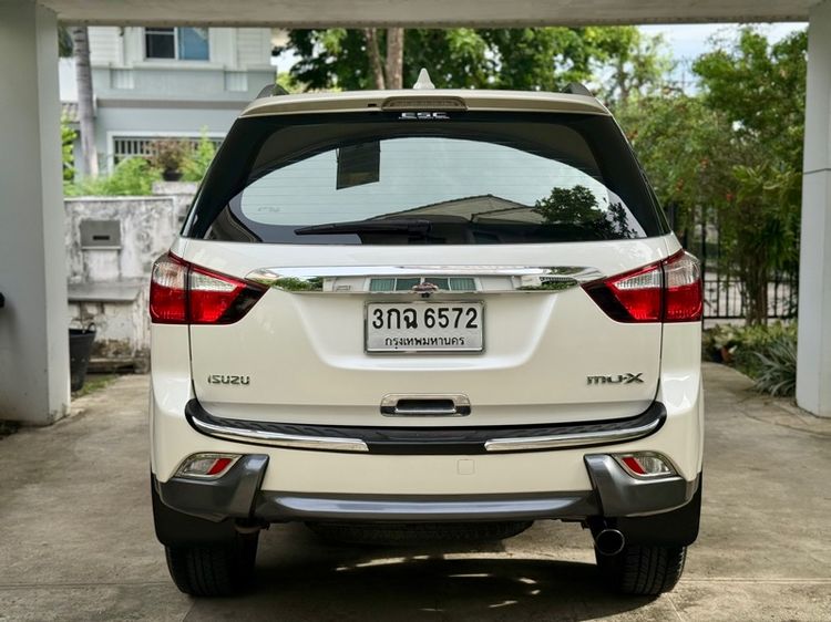 Isuzu MU-X 2014 3.0 Utility-car ดีเซล ไม่ติดแก๊ส เกียร์อัตโนมัติ ขาว รูปที่ 4
