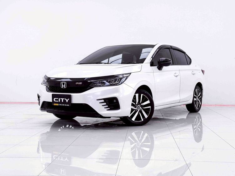 Honda City 2020 1.0 RS Sedan เบนซิน ไม่ติดแก๊ส เกียร์อัตโนมัติ ขาว