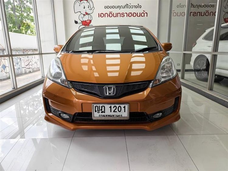 Honda Jazz 2011 1.5 SV Sedan เบนซิน ไม่ติดแก๊ส เกียร์อัตโนมัติ ส้ม รูปที่ 3