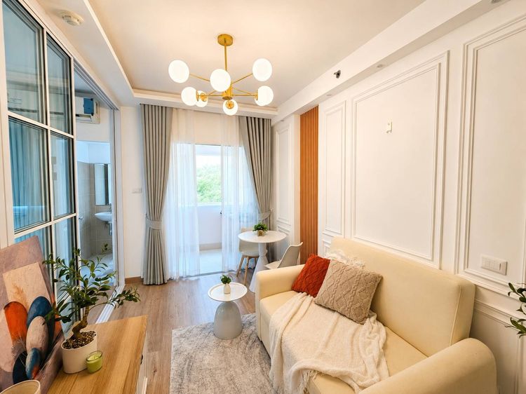 ขายคอนโดCity Home Srinakarin ( ซิตี้โฮม ศรีนครินทร์ ) ชั้น 9 รีโนเวทใหม่ พร้อมเข้าอยู่ ใกล้ MRT ศรีลาซาล