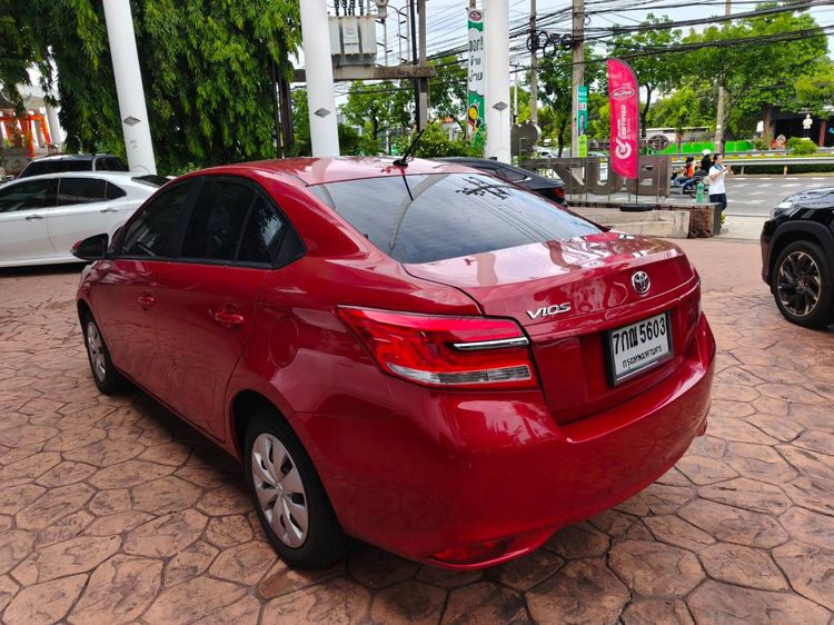 Toyota Vios 2017 1.5 J Sedan เบนซิน ไม่ติดแก๊ส เกียร์อัตโนมัติ แดง รูปที่ 4