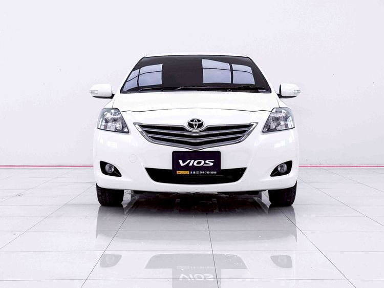 Toyota Vios 2013 1.5 G Sedan เบนซิน ไม่ติดแก๊ส เกียร์อัตโนมัติ ขาว รูปที่ 3