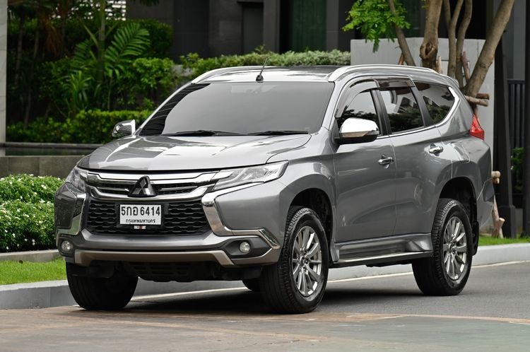Mitsubishi Pajero Sport 2017 2.4 GT Utility-car ดีเซล ไม่ติดแก๊ส เกียร์อัตโนมัติ เทา