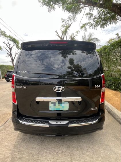 Hyundai H-1  2014 2.5 Elite Van ดีเซล ไม่ติดแก๊ส เกียร์อัตโนมัติ ดำ รูปที่ 2