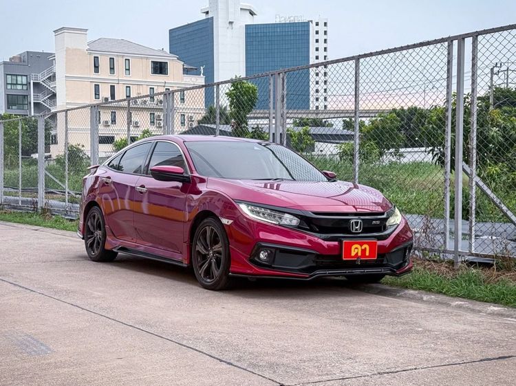 Honda Civic 2020 1.5 Turbo RS Sedan เบนซิน ไม่ติดแก๊ส เกียร์อัตโนมัติ แดง รูปที่ 2