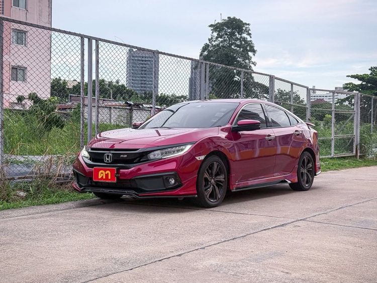 รถ Honda Civic 1.5 Turbo RS สี แดง