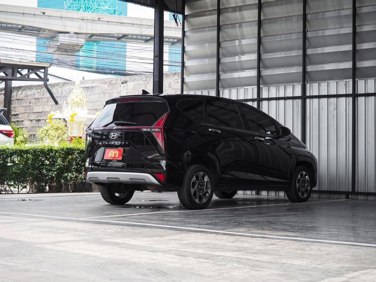 Hyundai Stargazer 2023 1.5 Smart 6 Utility-car เบนซิน ไม่ติดแก๊ส เกียร์อัตโนมัติ ดำ รูปที่ 4
