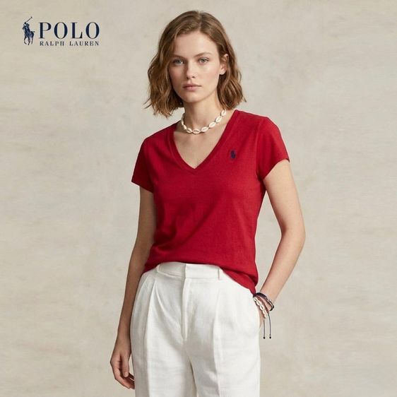 แขนสั้น แดง S เสื้อทีเชิ้ต อื่นๆ Polo Ralph แท้อก36“