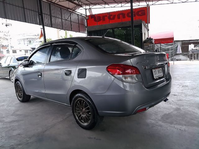 Mitsubishi Attrage 2016 1.2 GLX Sedan เบนซิน ไม่ติดแก๊ส เกียร์อัตโนมัติ เทา รูปที่ 3